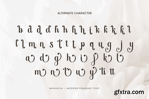 Mikhayla - Wedding Font QJQP54Q