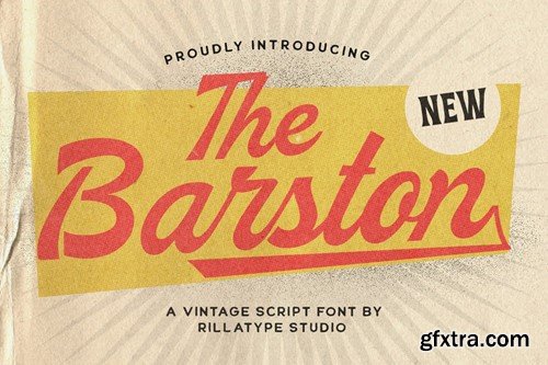 The Barston – Vintage Script Font F2XUZ4E