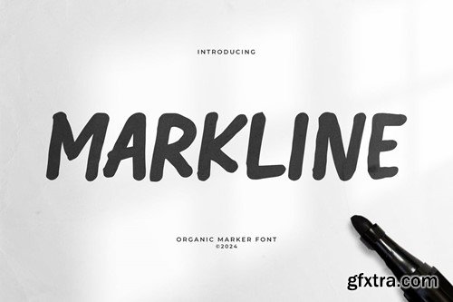 Markline - Organic Marker Font FSXSPRG