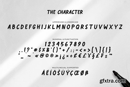 Markline - Organic Marker Font FSXSPRG