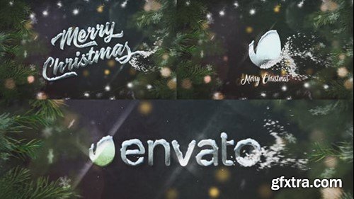 Videohive Christmas Logo Opener 34961325