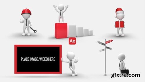 Videohive 3D People Animations 10 54671104