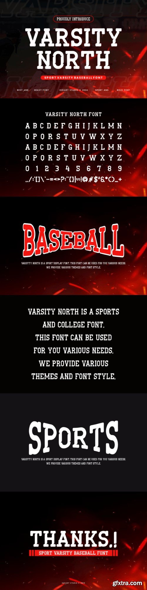 Varsity North Font