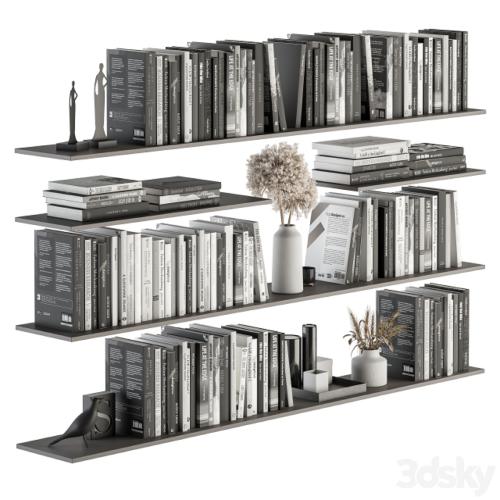 Decorative Set on Shelves and Decor objects - Set 07