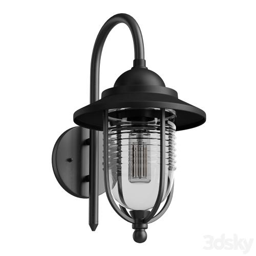 Fishermans Wall Lantern Black