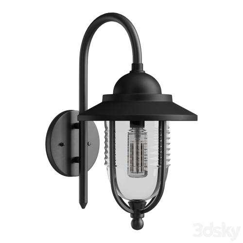 Fishermans Wall Lantern Black