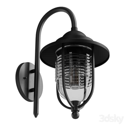 Fishermans Wall Lantern Black