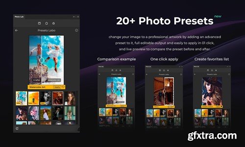 Photo Lab - Photo Editing Tools | Photoshop Plugin 1.0.2
