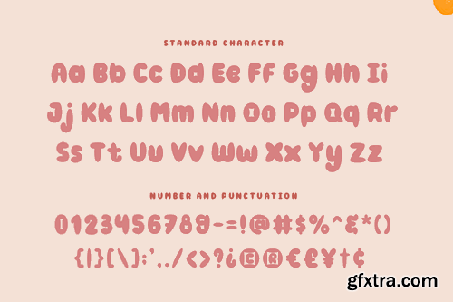 Bubbleland - Bubble Font EUTJADE