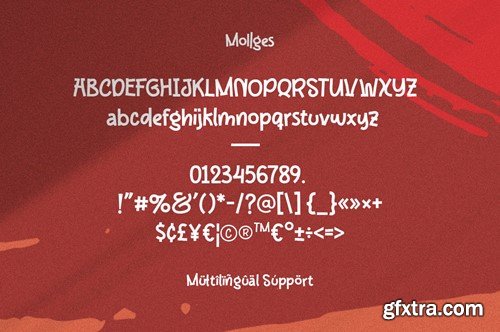 Mollges Font 25X4GV2