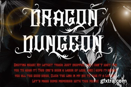 Velgrynd - Display Blackletter Font C3UG3NC