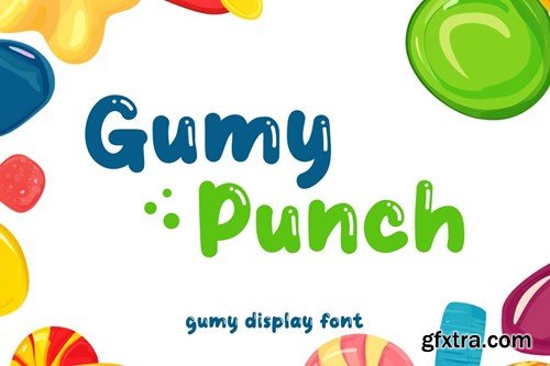 Gumy Punch - Display Font 65HES4E