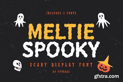 Meltie Spooky Font MGURBQ4