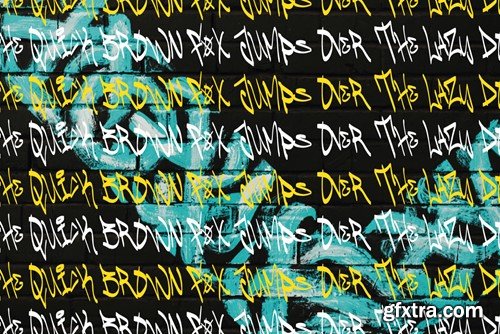 Snake Gourd - Graffiti Font UEHMF4V