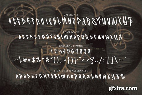 Blister - Graffiti Font 7ZWRR5Y