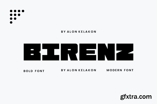 Birenz Bold Font C6NTM2U