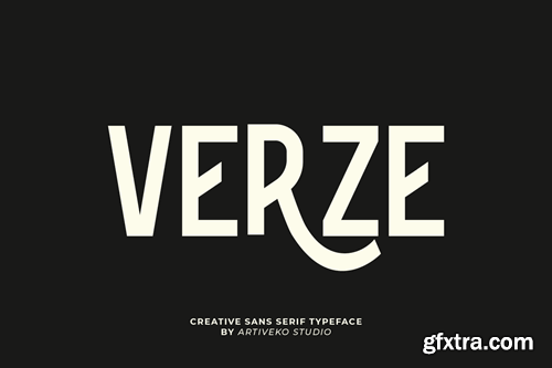 Verze Condensed Strong Font 45LAXV9