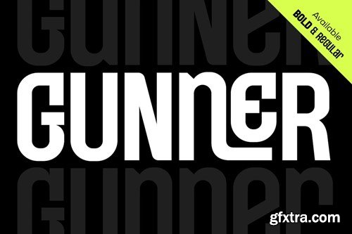 Gunner - Condensed Font PBDRBD7