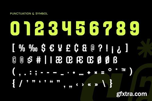 Gunner - Condensed Font PBDRBD7