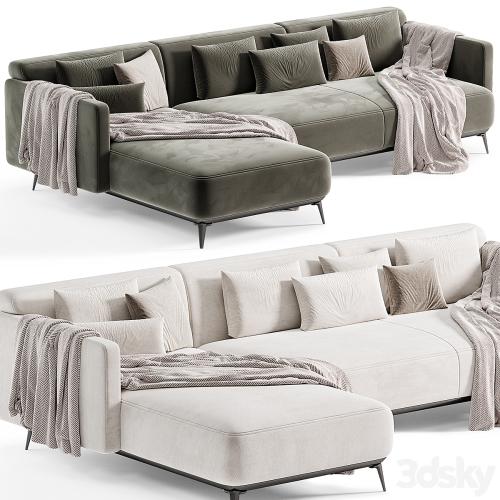 SOFA MODENA WITH RECREATION MODULE By Boconcept