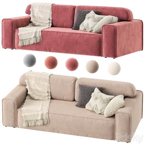 Straight and corner sofa Viena from Divan.ru