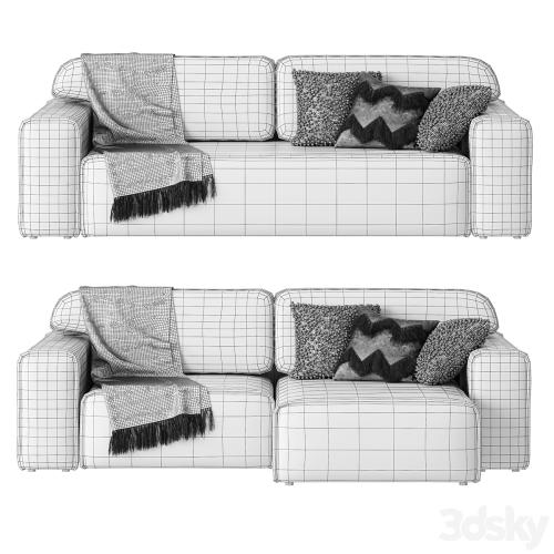 Straight and corner sofa Viena from Divan.ru