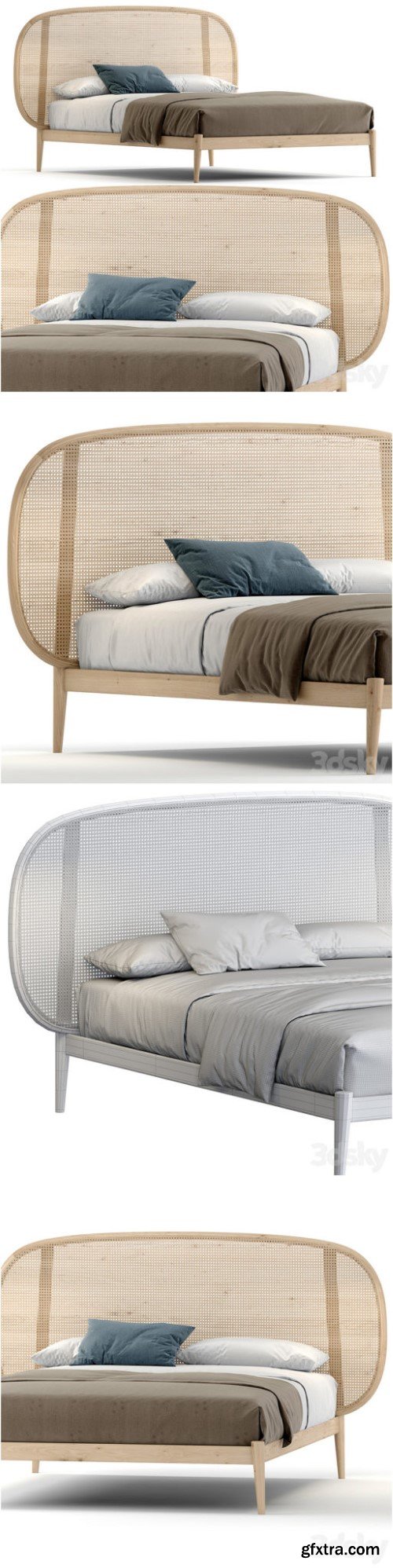 Miniforms SHIKO WIEN double bed