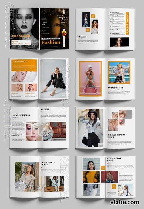 Fashion Magazine Template 767334040