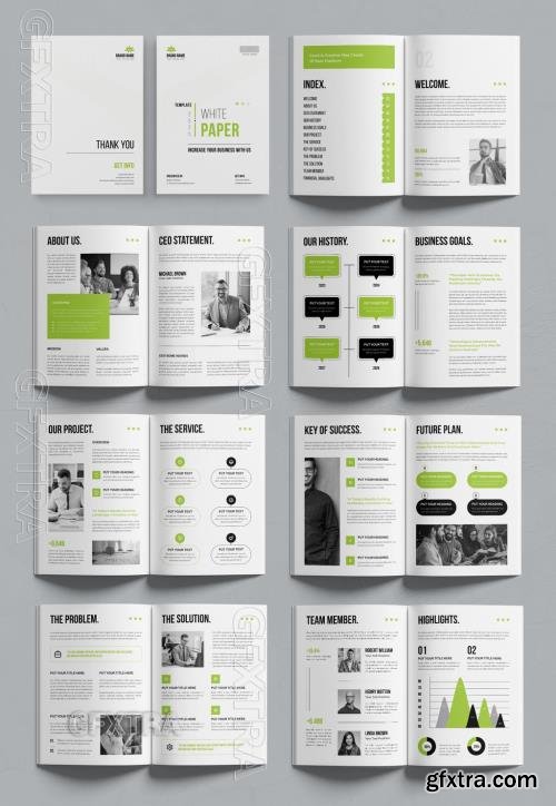 White Paper Template 760290993