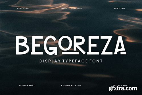 Begoreza Display Font UJPGJNJ