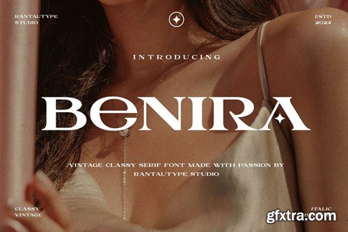 Benira Vintage Classy Serif Font 9T5R6GX