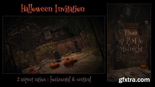 Videohive Halloween Invitation 54654807