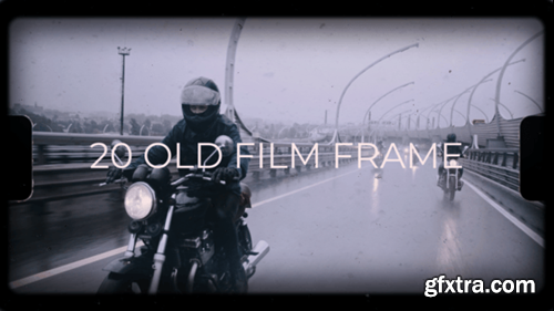 Videohive 20 Old Film Frame Overlays 54656748