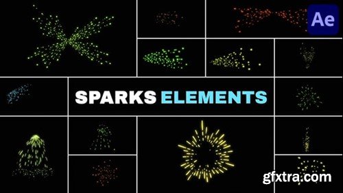 Videohive Sparks Elements for After Effects 54669094