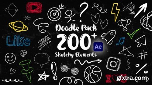 Videohive Doodle Pack 54687058