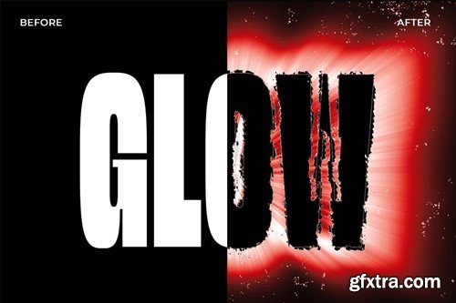 Grunge Glow Text Effect 4L8TS2G