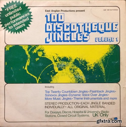 East Anglian Productions 100 Discotheque Jingles Volume 1 [Vinyl]