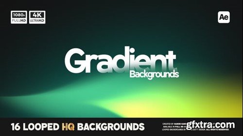 Videohive Gradient Backgrounds 54696554