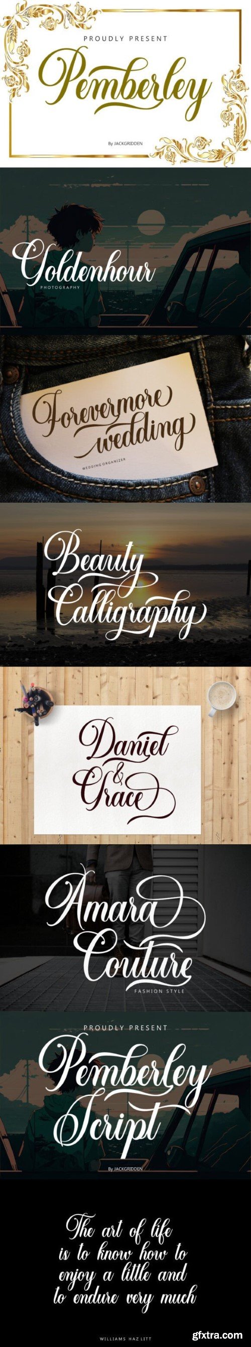 Pemberley Font