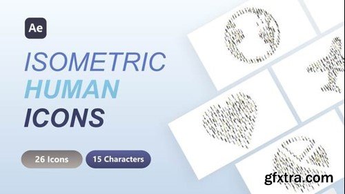 Videohive Isometric Human Icons 54659938