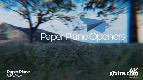 Videohive Paper Plane Opener 54694778