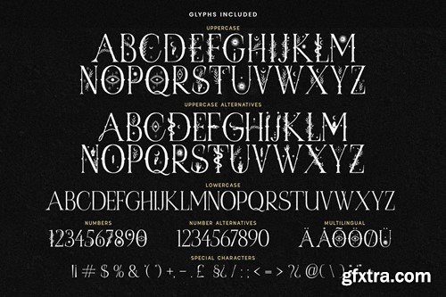 Illumina - Esoteric Tarot Display Font YMQKF6H