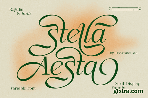 Stella Aesta - Clean Modern Font LG8PFQF