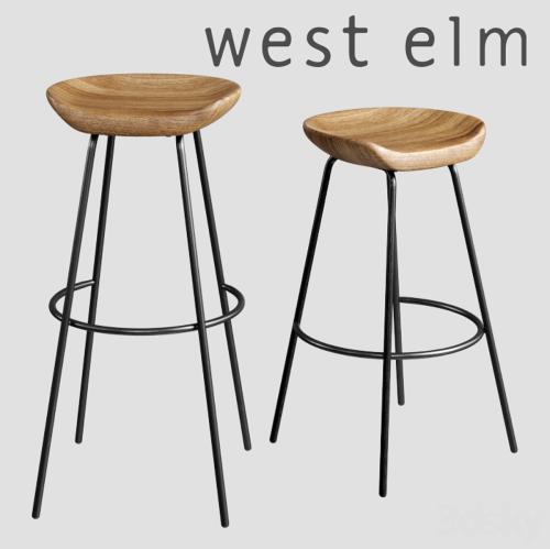 WEST ELM Alden Bar + Counter Stools