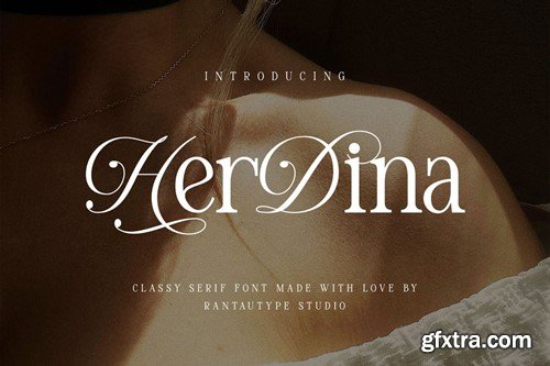 Herdina Classy Serif Font NL6PB2R