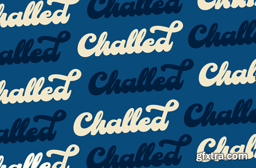 Challed - Bold Script Font QCYX83X