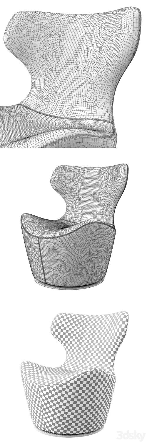 B&B Italia Piccola Papilio chair