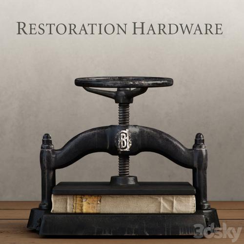 RH / CAST IRON BOOK PRESS