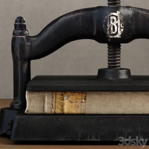 RH / CAST IRON BOOK PRESS