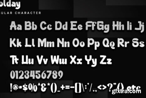 Bolday Font